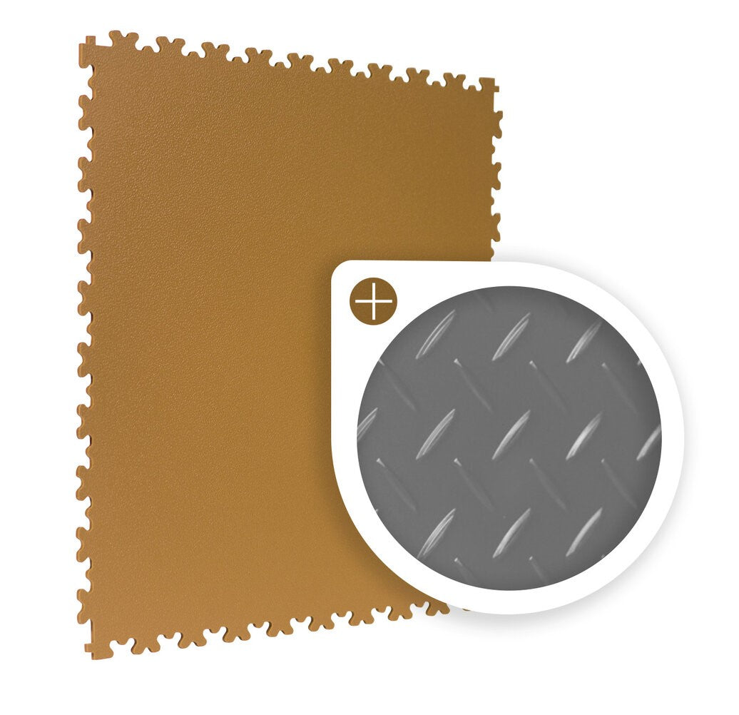 R-TILE 7MM GERFLOR BEIGE Blacha ryflowana
