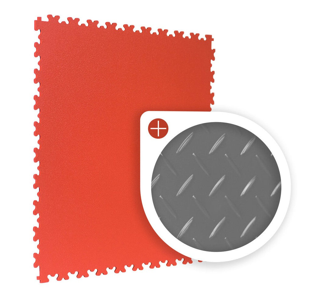 R-TILE 7MM GERFLOR RED Blacha ryflowana