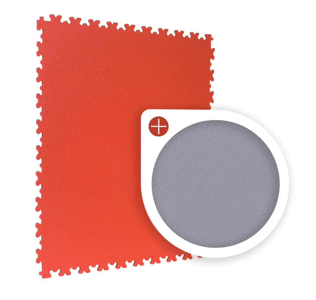 R-TILE 5MM GERFLOR RED Skórka pomarańczy