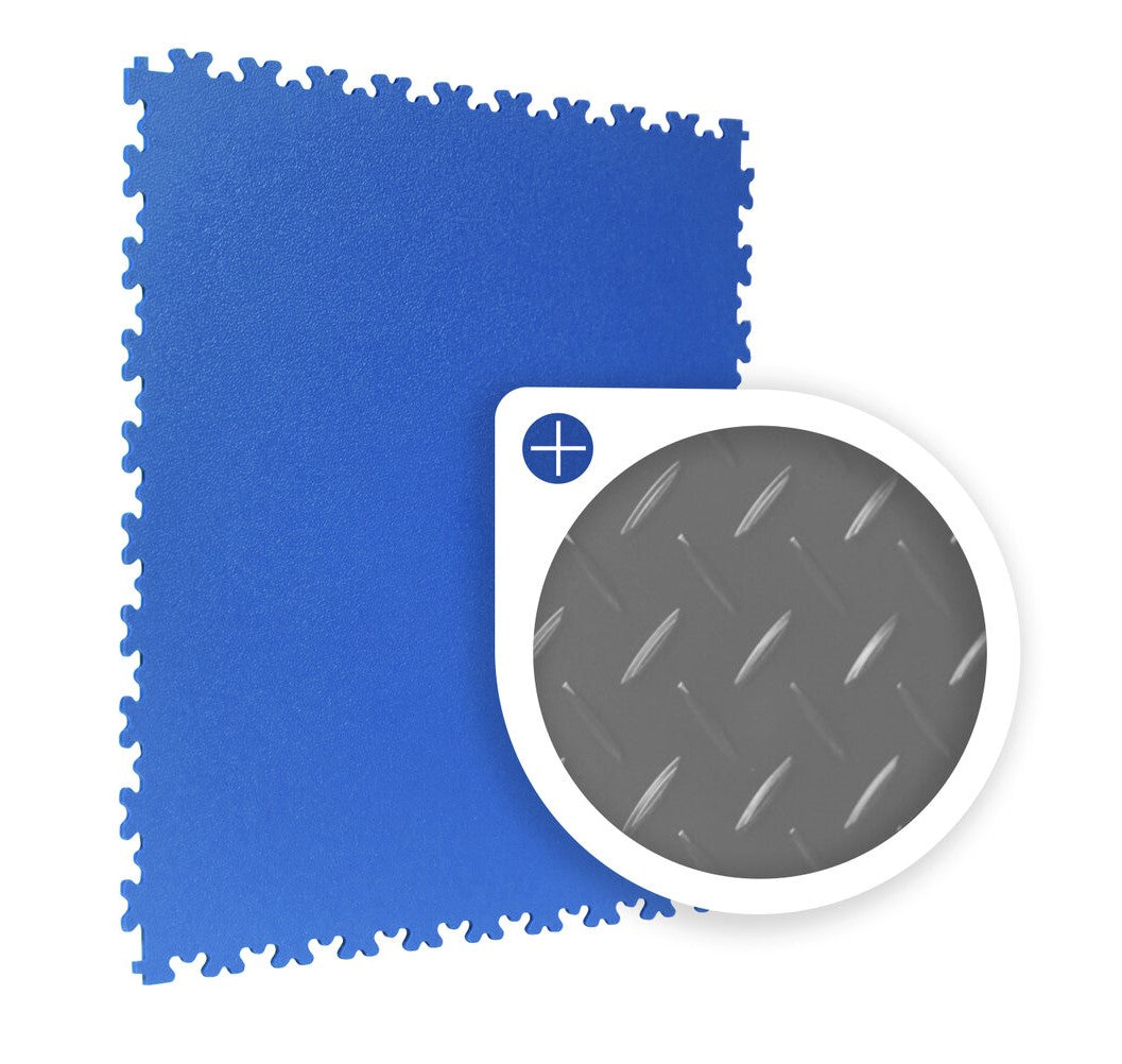 R-TILE 7MM GERFLOR BLUE Blacha ryflowana