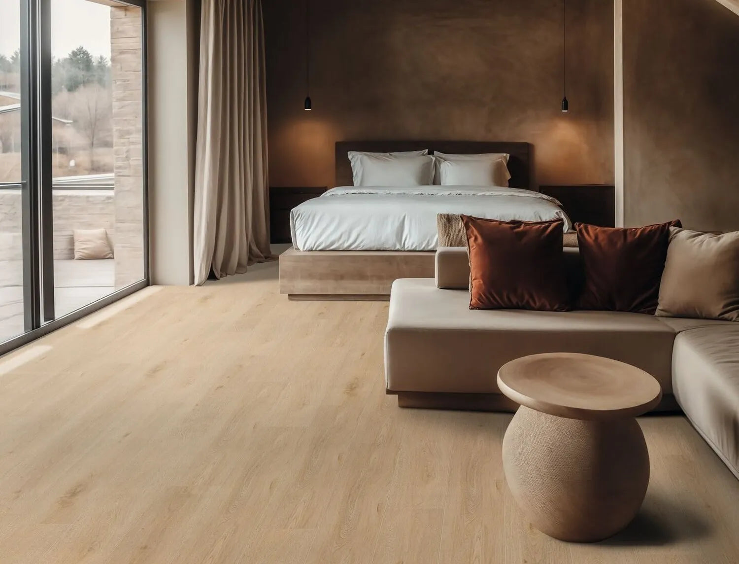 Panel LVT 1704 Aquinoah Blond Gerflor